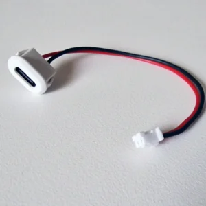 Врезной разъем USB Type-C 2-pin PH2.0-2P белый